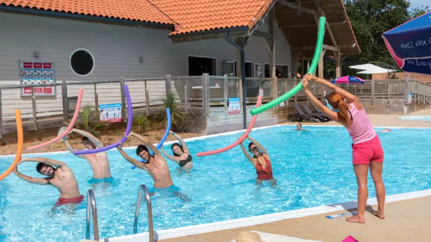siblu sports aquafit in outdoor pool