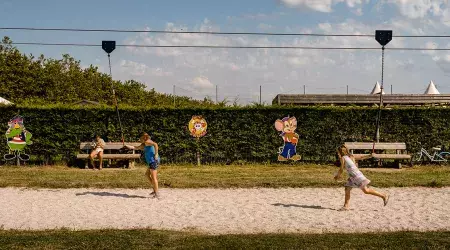 Tyroliennes du camping Mer et Soleil d'Oléron