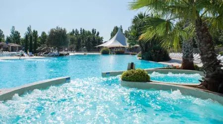La Carabasse siblu camping pool